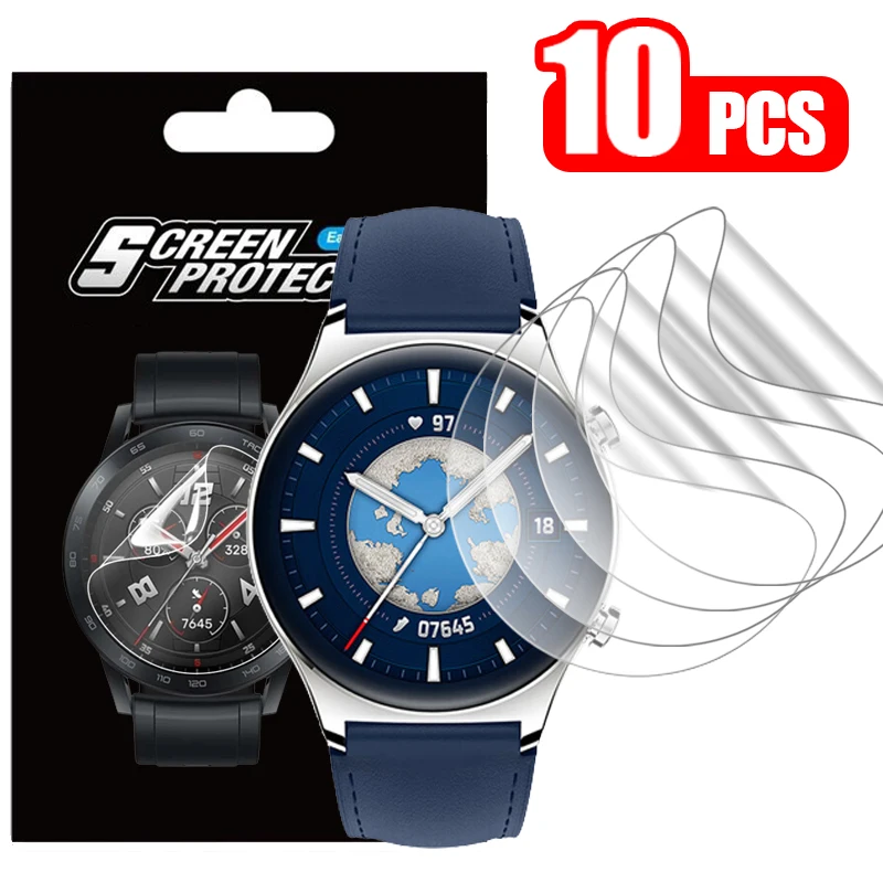 

Защитная пленка для смарт-часов Honor Watch GS 3i, Гидрогелевая пленка для защиты экрана от отпечатков пальцев, не закаленное стекло