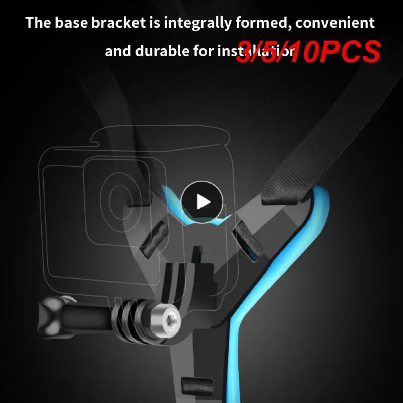

3/5/10PCS For Go Dajiang Osmo Camera Base Bracket Motorcycle Helmet Chin Mount Durable Motorcycle Stander Universal Portable