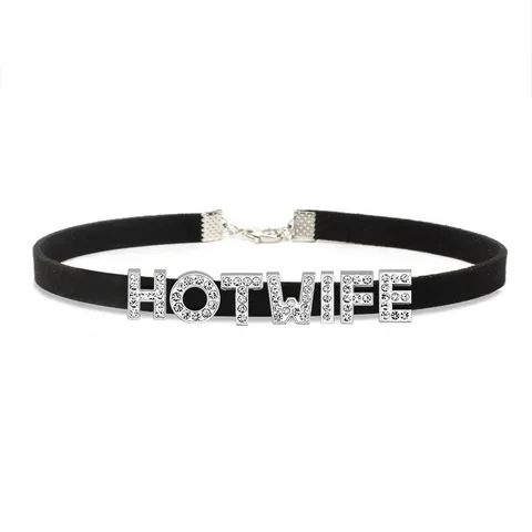 Женское ожерелье-чокер HOTWIFE из сплава