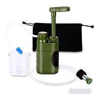 portable straw filter outdoor water purifier emergency survival equipment survival water filterfiltration system for camping