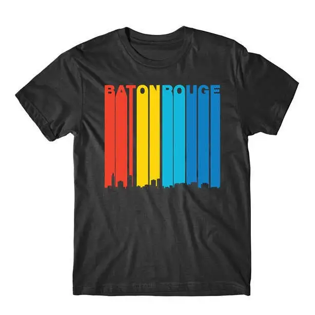 Мужская футболка Baton Rouge винтажная в 1970-м стиле Луизиана