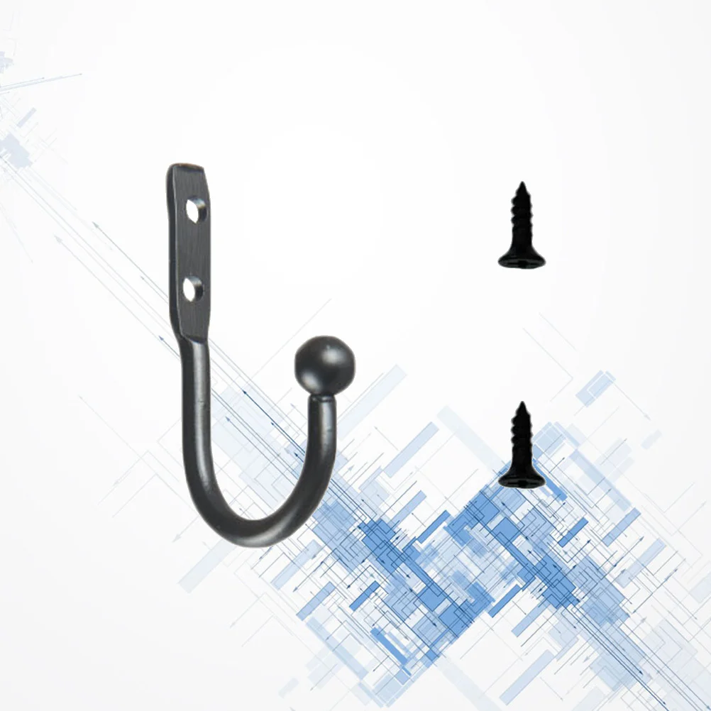 

Hanger Wall Mounted Hook Family Supplies Hook Useful Pratical Safe 12PCS