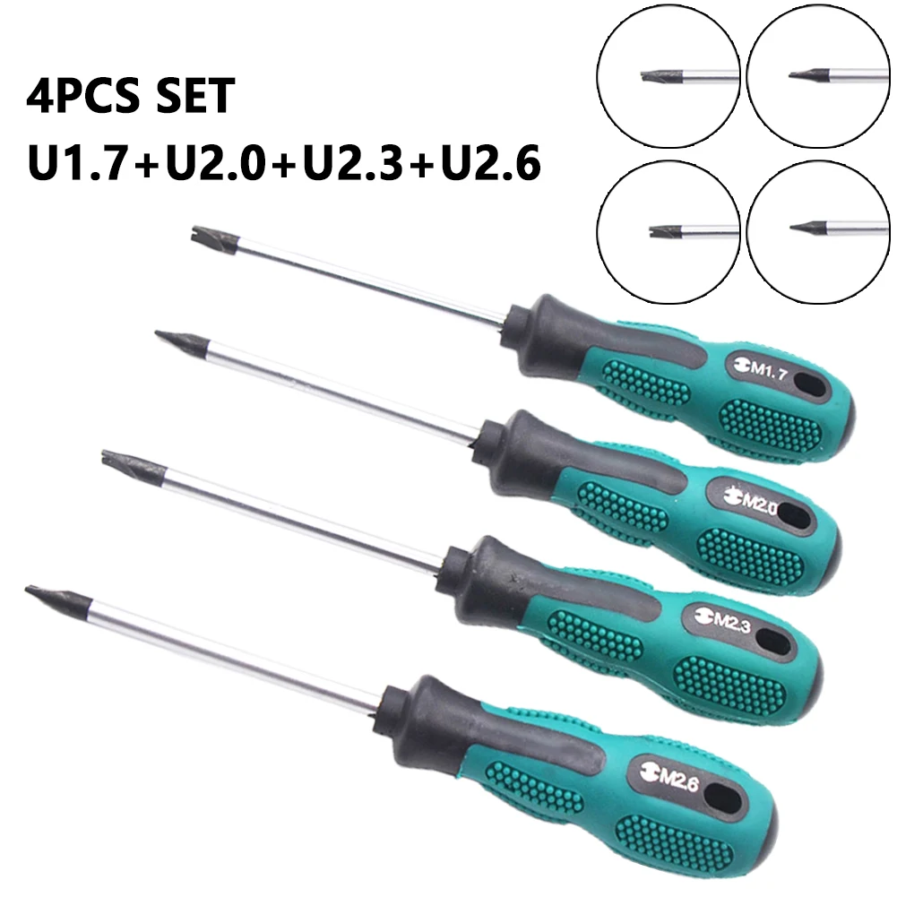 

U-Shaped Fork Type Screwdriver Spanner Head Screwdriver Magnetic Tip 2.0mm Household Appliances Hand Tool Magnetic Anti-Skid
