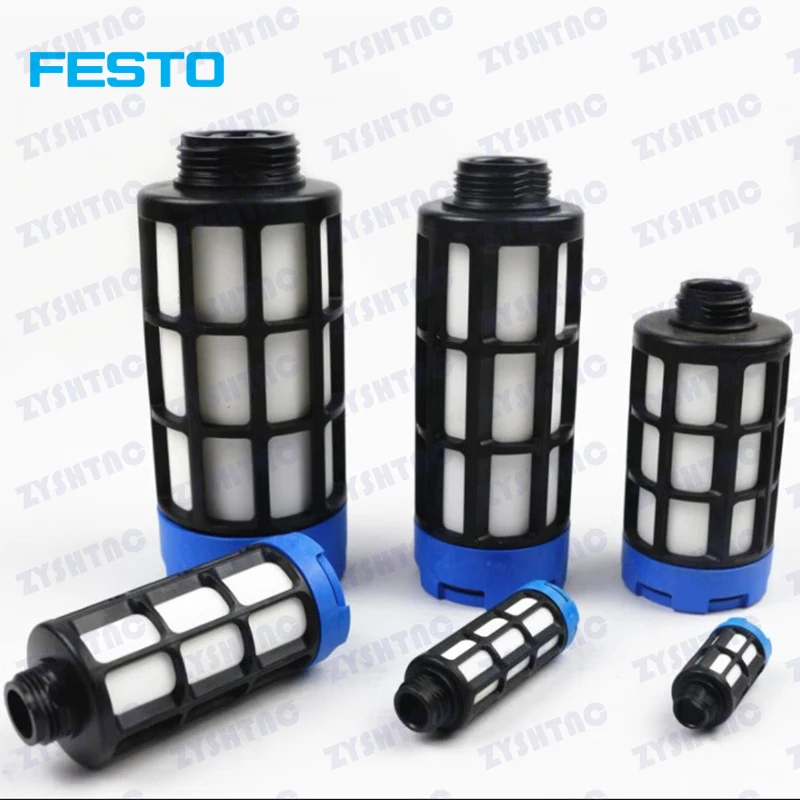 Воздушный глушитель FESTO Пневматический Глушитель фотоглушитель/8 2316 161419 165004 2307 2310
