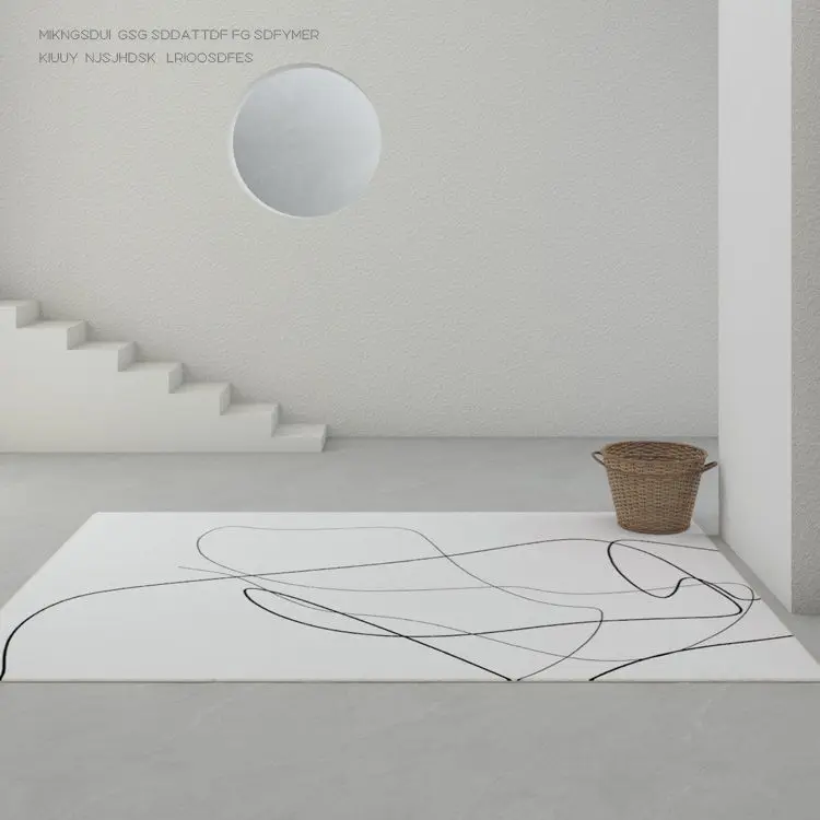 

Japanese Wabi-Sabi Rugs Bedroom Scandinavian Carpet Living Room Large Area Carpet Home Decor Sofa Carpets Lounge Rug Non-Slip Ma