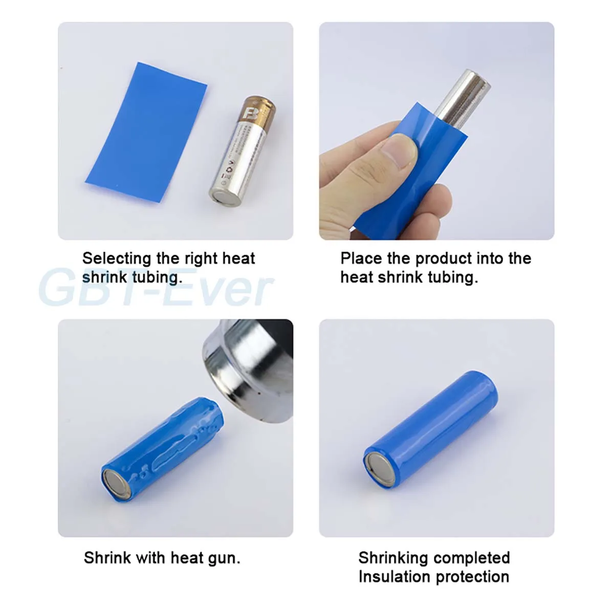 10/20/50/100 шт. 18650 Lipo батарея ПВХ термоусадочная трубка обертка предварительно