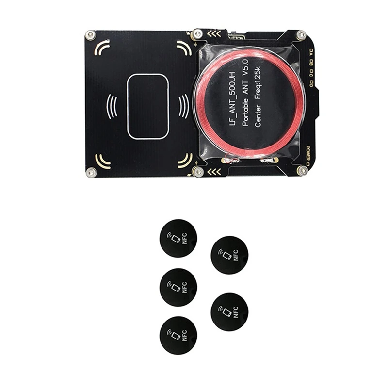 

6Pcs Rfid Proxmark3 Smart Card Reader Copier Kit 512M Memory Detection Cracker Nfc Key Duplicator Ic/Id Tag Clone Writer