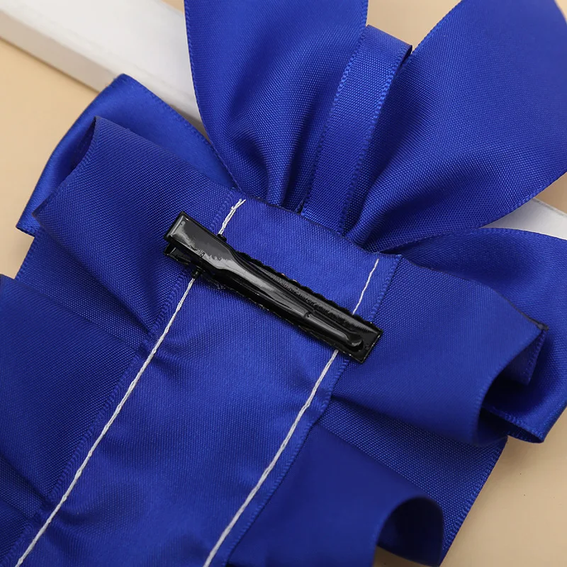 Готическая Кружевная повязка на голову с оборками обруч для волос горничной