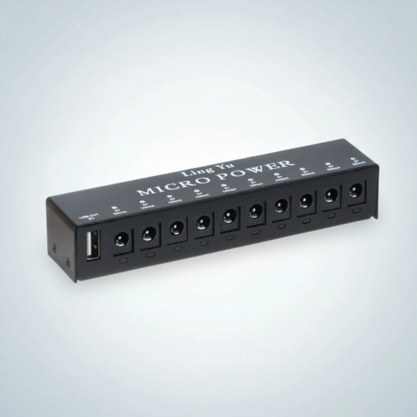Фото Компактный блок питания для гитарных педалей с USB-выходом, легкий и портативный, для гитаристов, педалбордов, сцены №4