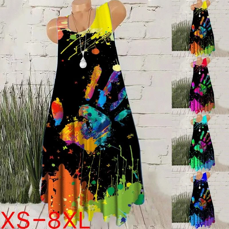 

Women's Loose Elegant Women's Summer Dress Without Sleeve Evening Dress Evening Wear Dating