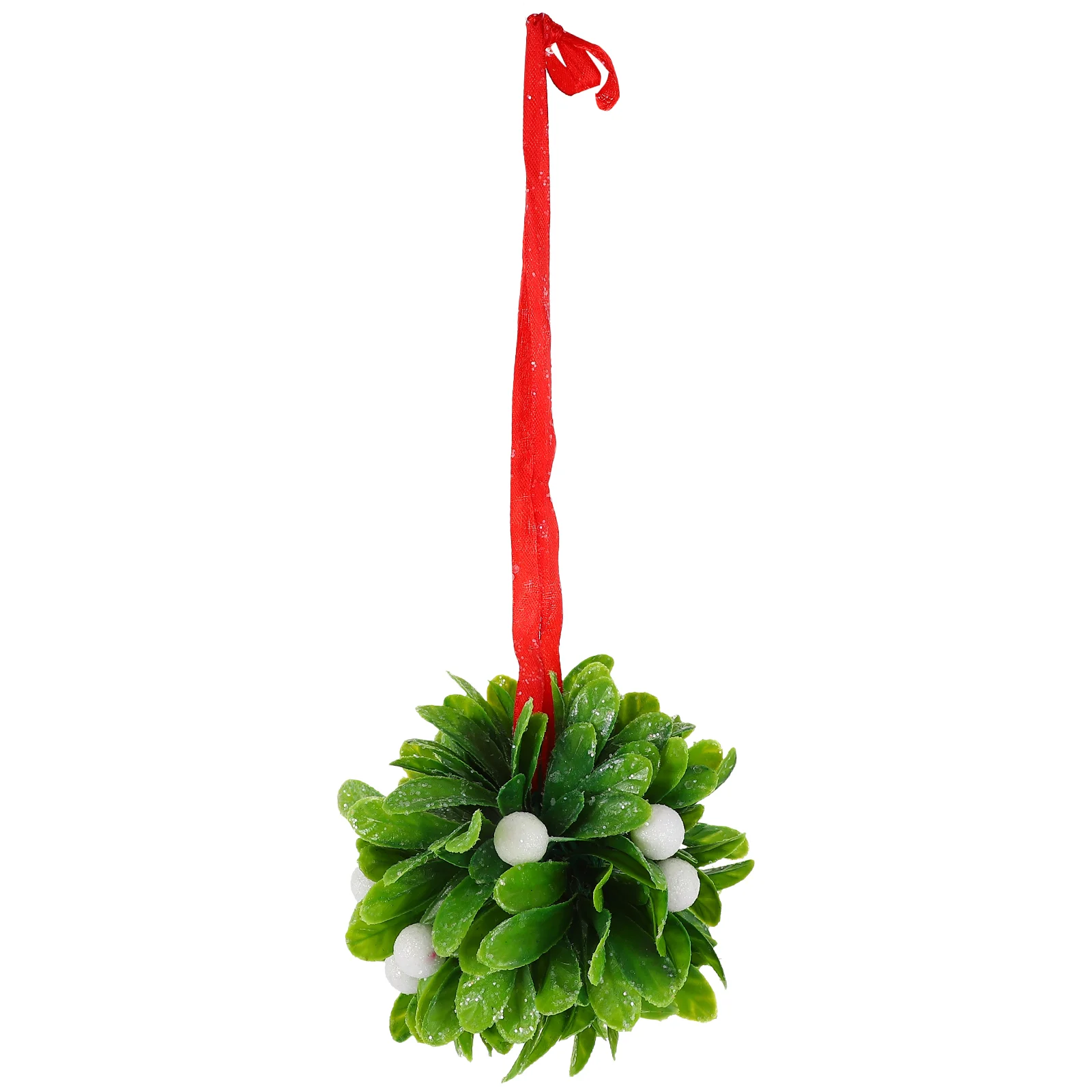 

Mistletoeartificial Christmas Hanging Ornament Flower Simulation Plantsindoor Holiday Evergreen Bouquet Decor