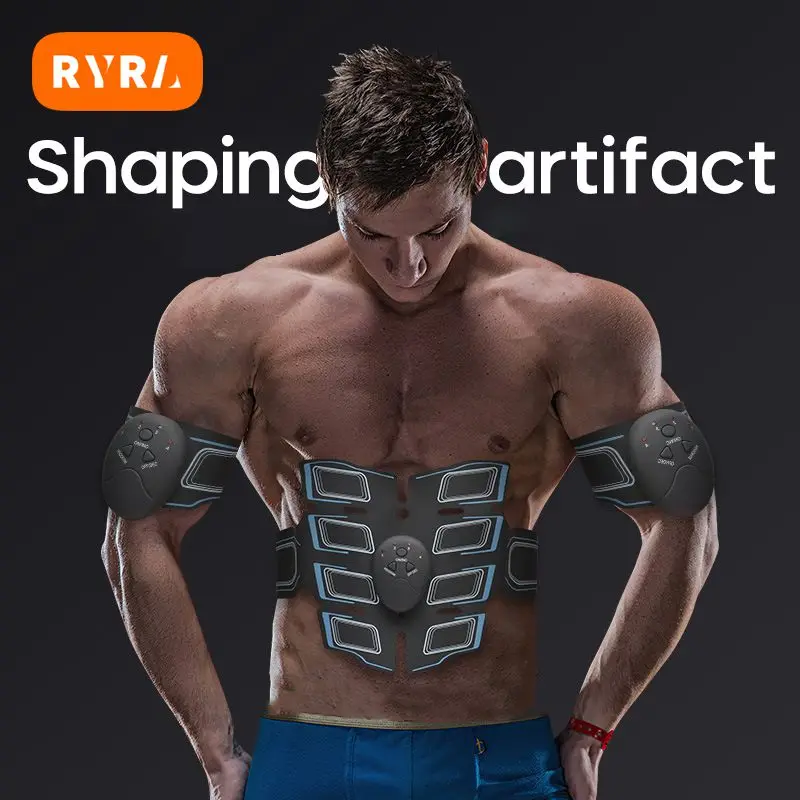 

Battery Abdominal Muscle Stimulator Hip Trainer Toner Abs EMS Fitness Training Gear Machine Weight Loss Body Slimming Machine