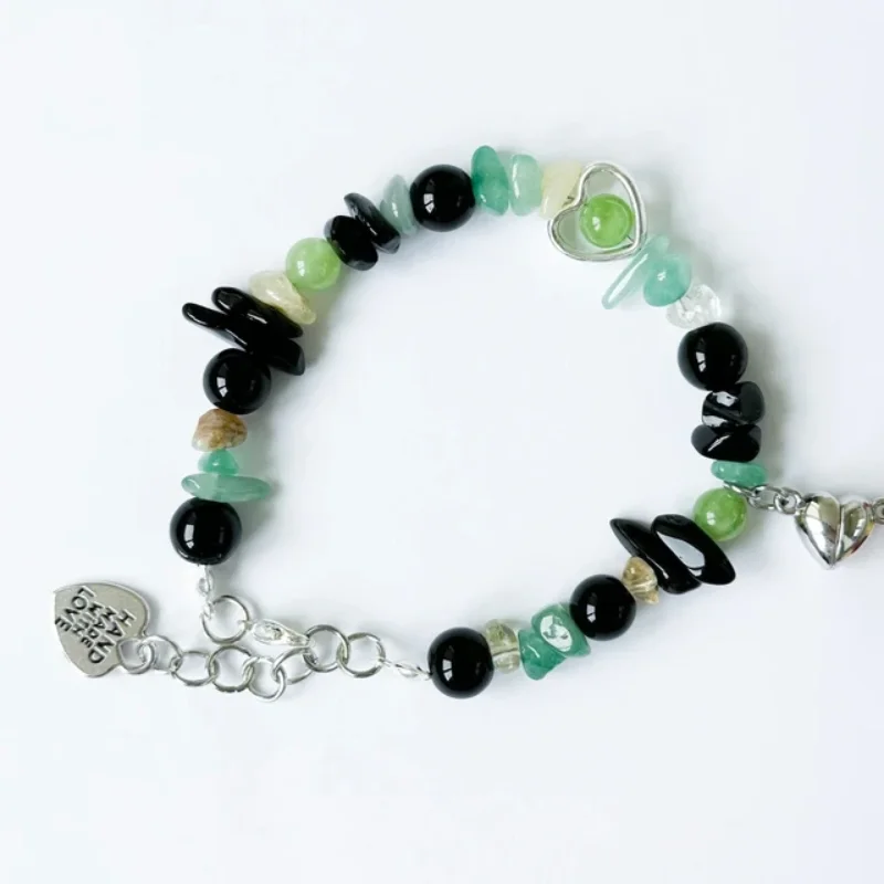 Браслет ручной работы в стиле пары Y2K