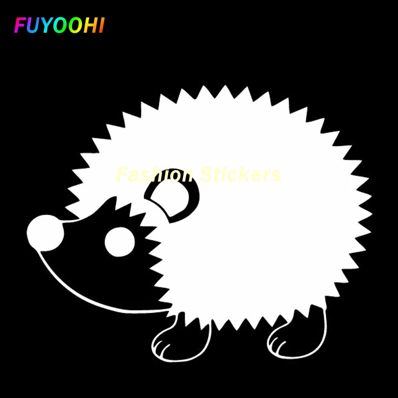 

FUYOOHI Exterior/Protection Fashion Stickers Personality Hedgehog Vinyl Decal Body of Car Decor Car Stickers Pattern Decals