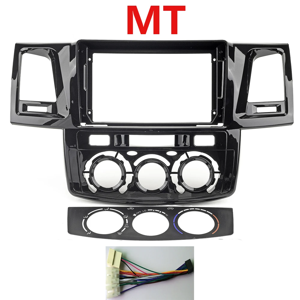 Рамка для Toyota Fortuner Hilux 2008-2014 Ac Mt 9 дюймов