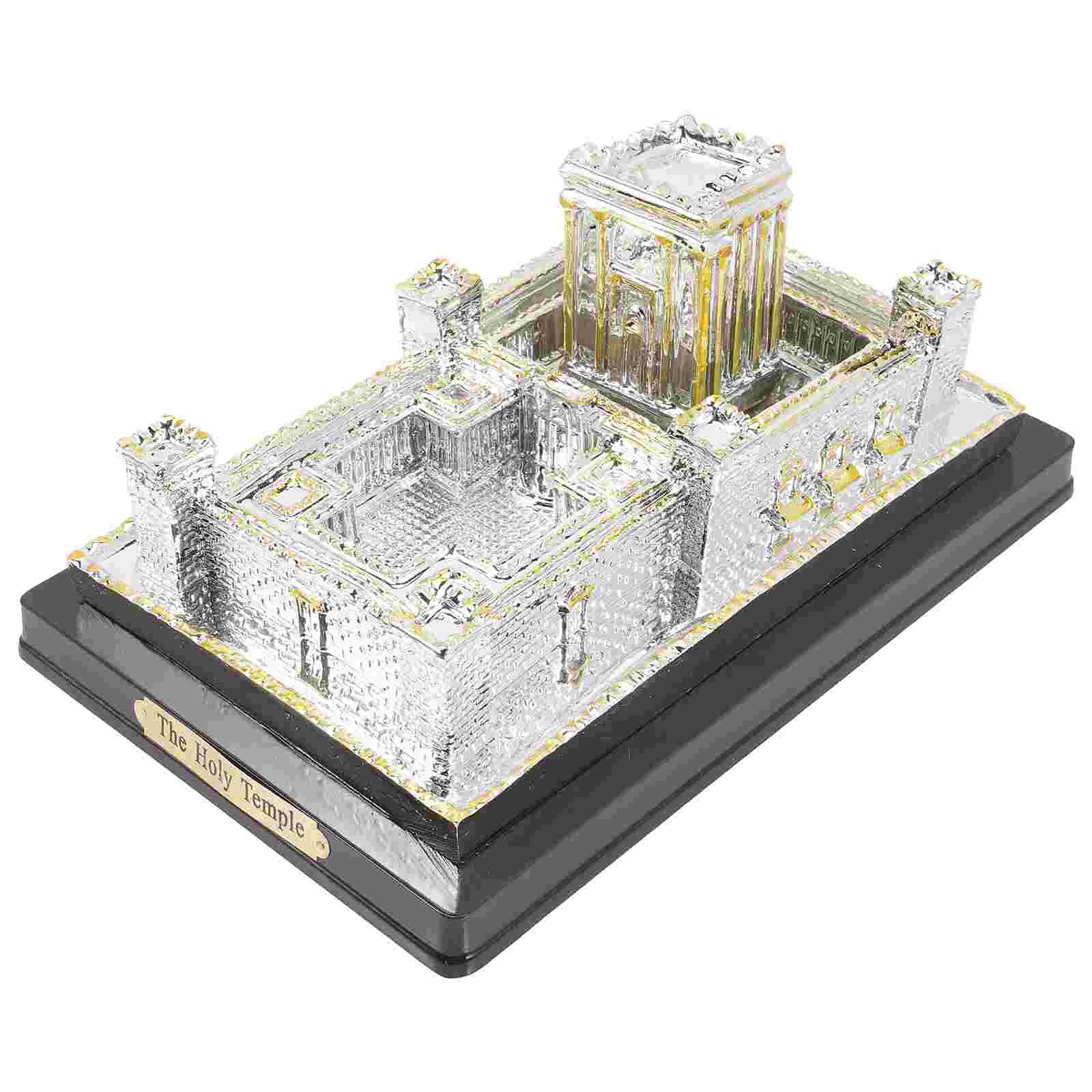 

Модель Святой храма, настольное украшение для храма, каучуковая скульптура с орнаментом каучука, украшение для святой храма