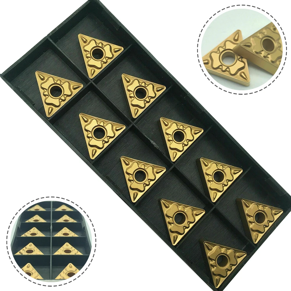 

10pcs TNMG160404-HQ LF9011 TNMG332 CNC Turning Carbide Insert For Steel High Grip Strength Strong Impact Resistance
