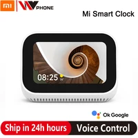 Xiaomi Mi Smart Clock Speaker AI Touch Screen Display Bluetooth 5.0 Alarm Clock WiFi Connection Ok Google Control Global Version