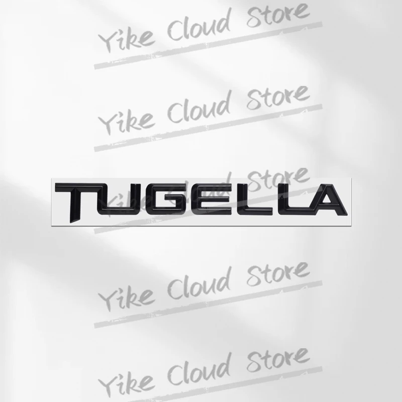 

Для Geely Tugella 2019-2023 2024, украшение с буквами, эмблема, Стайлинг автомобиля, 3D металлический значок, багажник, самоклеящиеся наклейки