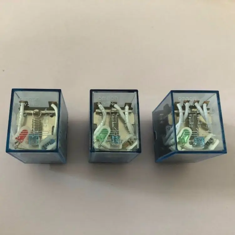 Промежуточное реле MY2NJ MY3NJ MY4NJ LY2NJ маленькое электромагнитное питания AC12V AC24V DC12V