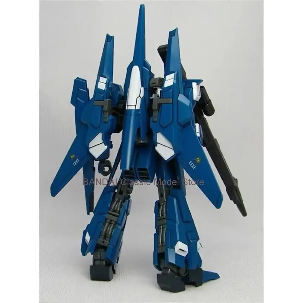 Фото Оригинальный набор для сборки модели Bandai Gundam HGUC 1/144 UNICORN RGZ-95C ReZEL Commander Type, аниме-фигурка, игрушка для мальчиков, подарок №5