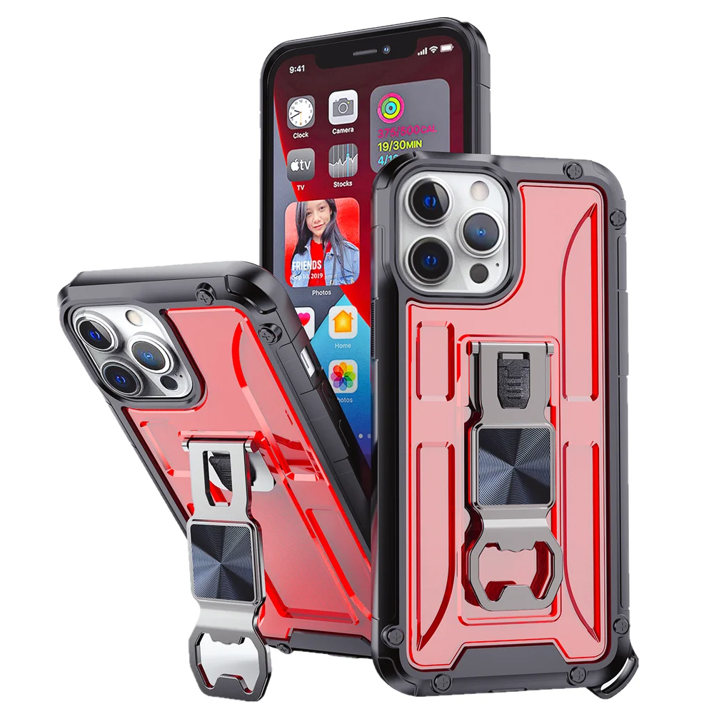 

Multi function Case For iPhone 13 14 12 11 Pro Max Shell For iPhone X XR XS MAX 8 7 6 SE With mobile phone holder Cover