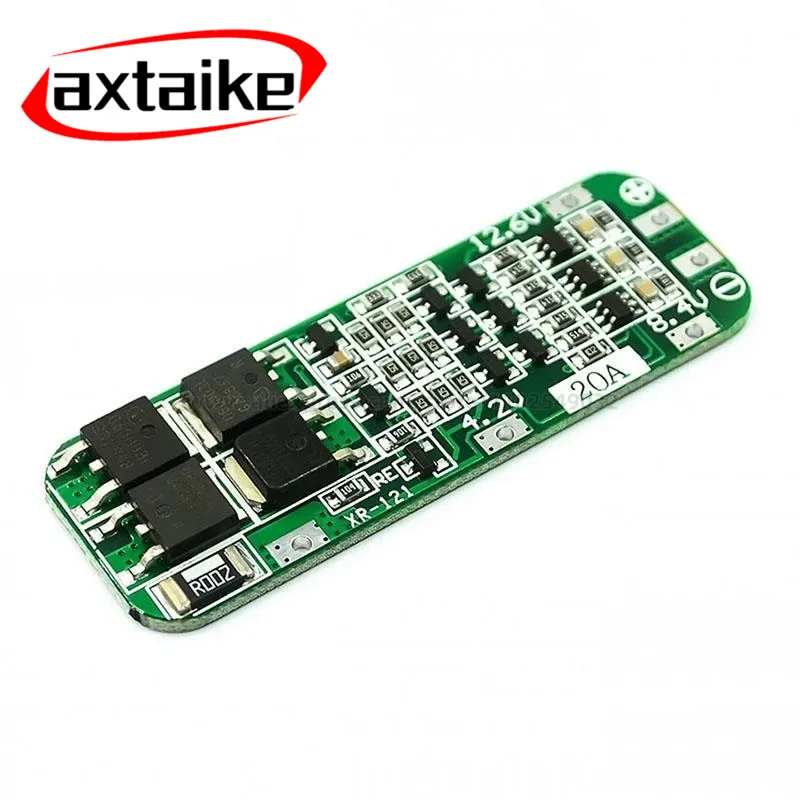 Литий-ионный аккумулятор 3S зарядное устройство 18650 20 А Стандартная плата для