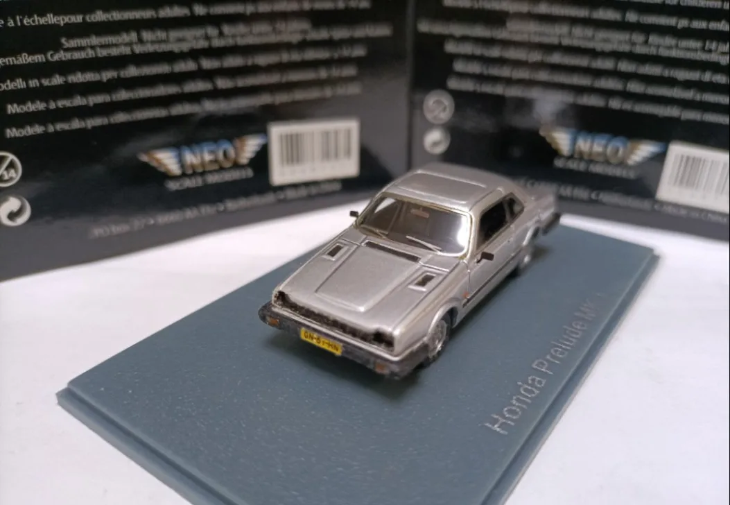 

Neo 1/43 Honda Prelude MK1Collector Edition Metal Diecast Model Toy Gift