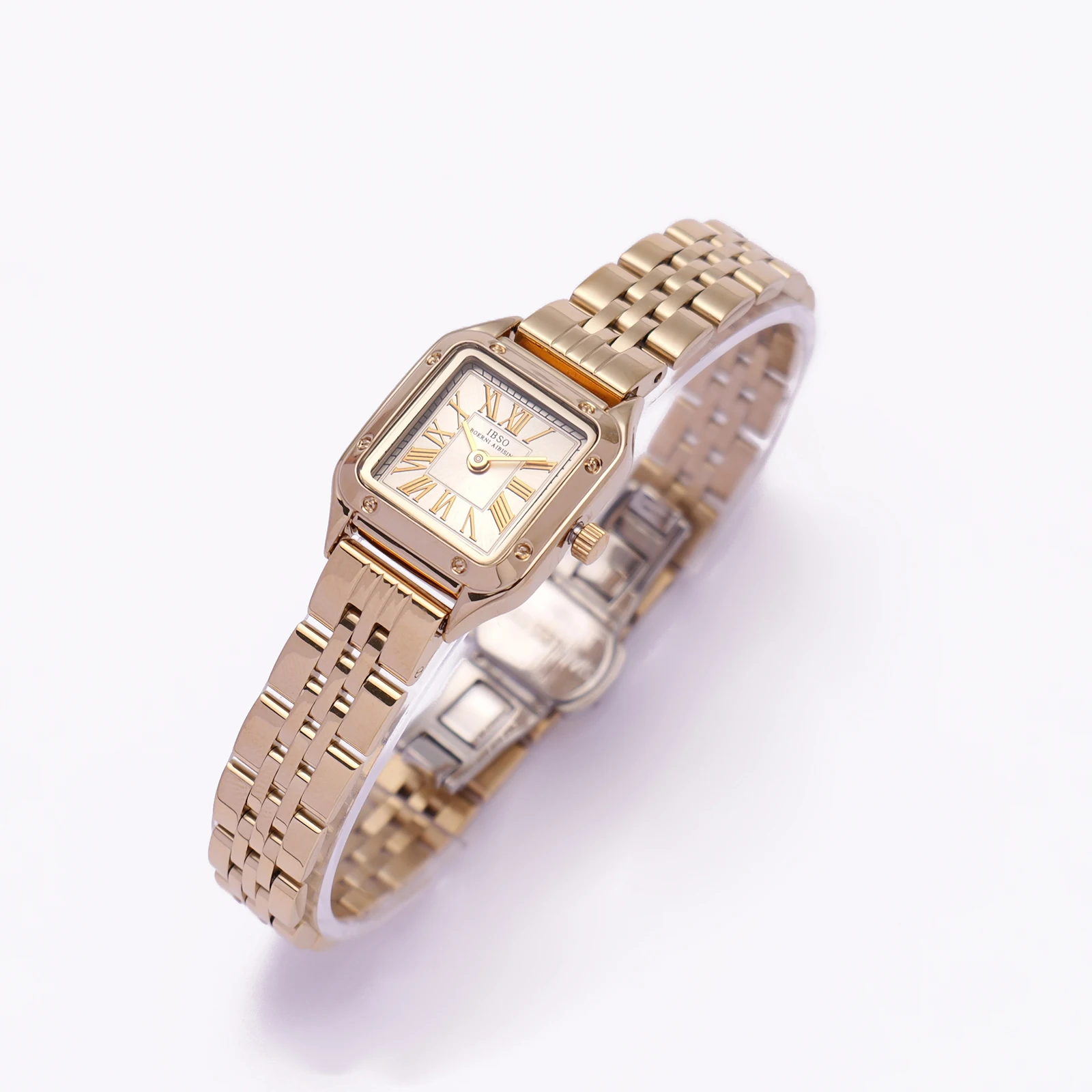 IBSO Роскошные женские кварцевые часы 2025 3ATM Водонепроницаемые японские новые с