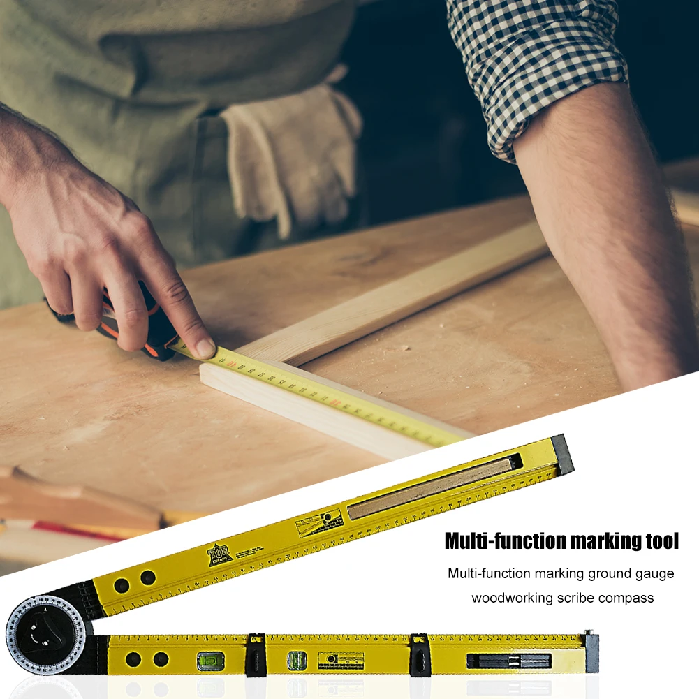 

Многофункциональный деревообрабатывающий инструмент для измерения наклона, Угловой Инструмент, подвесной инструмент для определения уро...