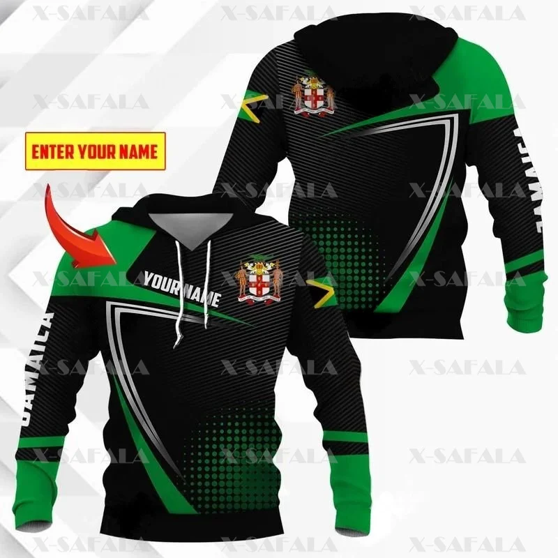 

Jamaica Lion PROUD COAT OF ARMS 3D Print Hoodie Spring Autumn Man Women Harajuku Outwear Hooded Pullover Tracksuits Casual-2