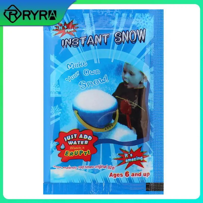 

2/4/5PCS 10 Packs Artificial Snow Fake Instant Snow Festival Party Decorations For Christmas Wedding Artificial Snowflakes