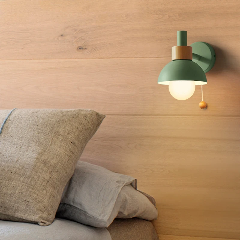 Светодиодный ночник с выключателем деревянное украшение для детской комнаты