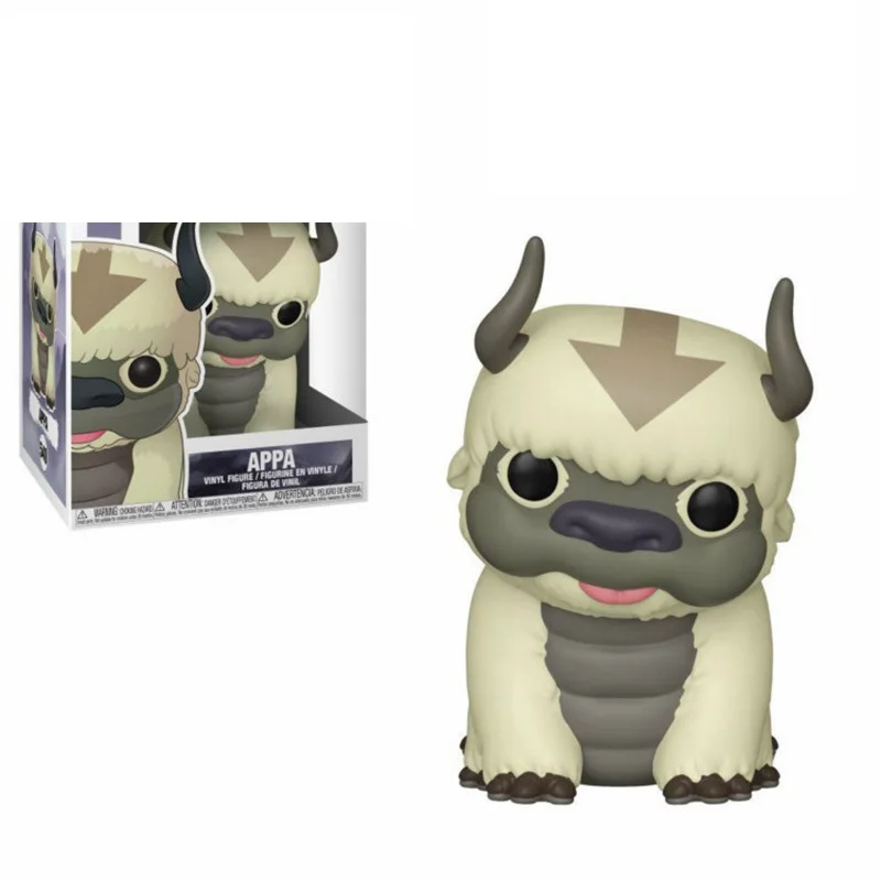 Анимационный Аватар Funko: Последний Воздушный Бандер #540 Appa экшн-Фигурки игрушки