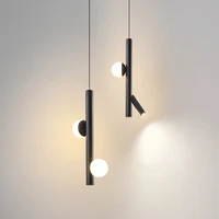 modern led pendant lights nordic minimalist living room restaurant coffee hanging lamp bedroom bedside with spotlights lighting