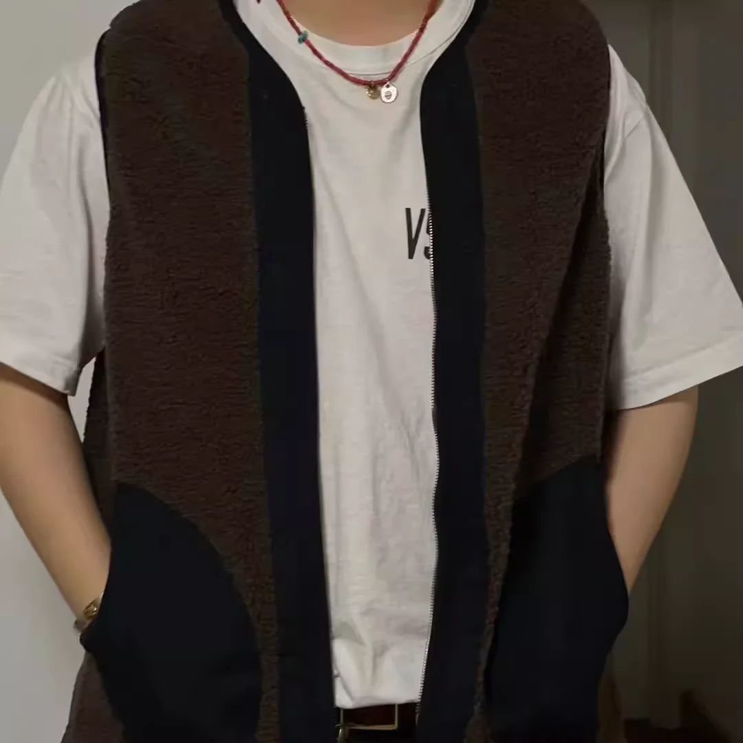 Мужской двусторонний жилет с подкладкой VISVIM 23SS военный японский тренд