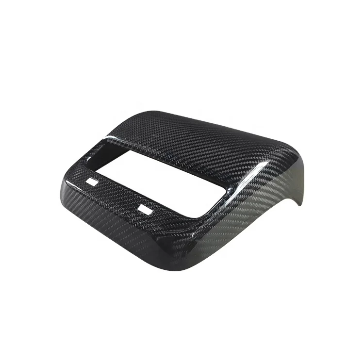 

Real Carbon Fiber Rear Exhaust Vent Outlet Air Vent Outlet Cover Frame For Tesla Model 3 Model Y Accessories