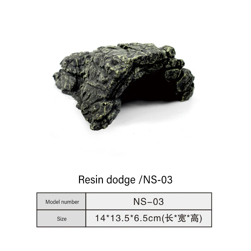 Рыба креветка рептилия скрывающее укрытие украшения для аквариума маленькая