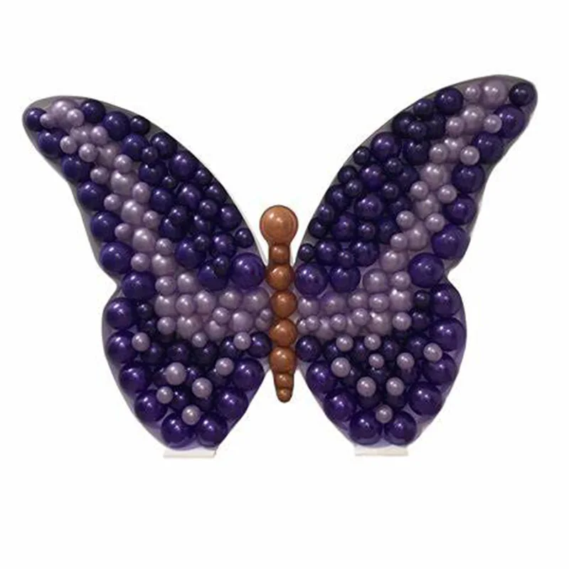 Воздушный шар-бабочка мозаика рамка для девочек украшения дня рождения