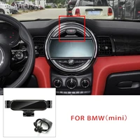 car gravity phone holder for bmw mini cooper countryman f60 f56 one f54 f55 air vent clip stand cellphone support accessories