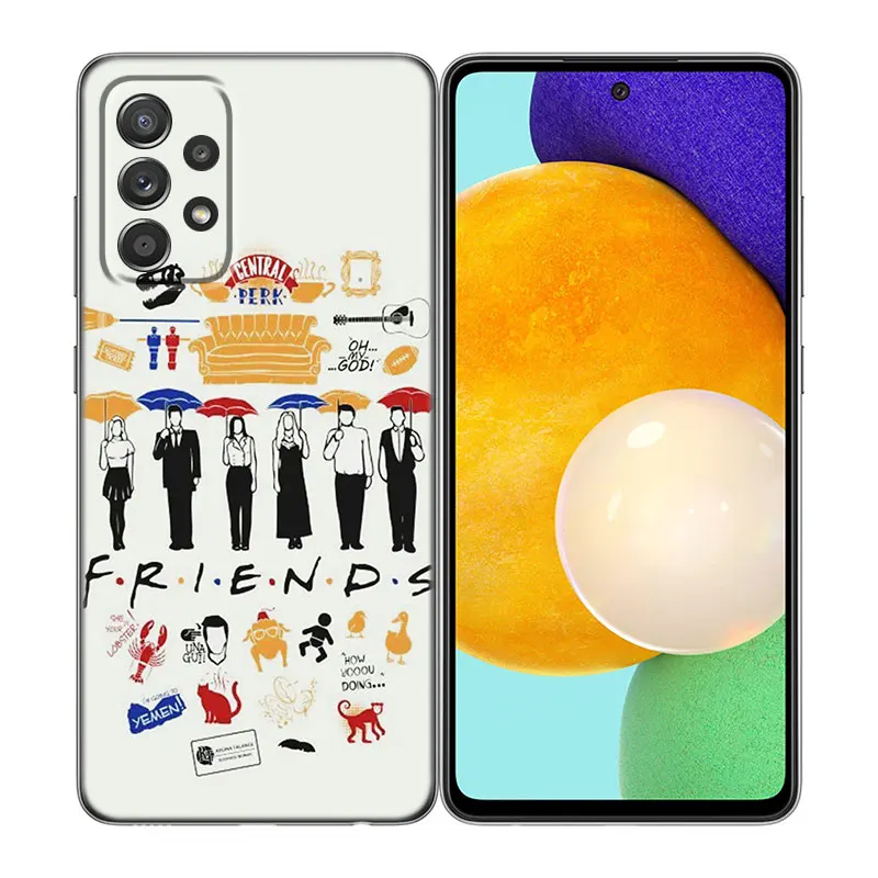 Friends TV Phone Case For Samsung Galaxy A04 A21 A30 A50 A52 S A13 A14 A22 A23 A32 A53 A73 5G A11 A12 A31 A33 A51 A70 A71 A72 images - 6