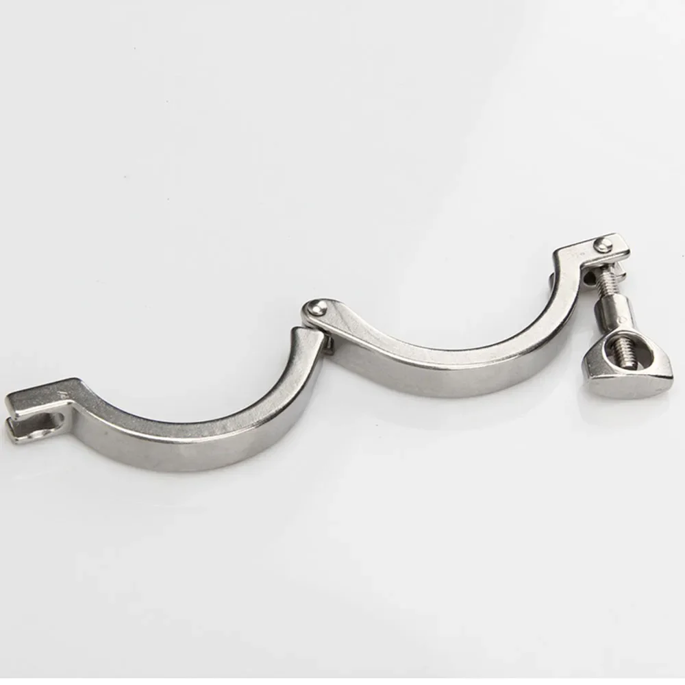 1 шт. C зажим 38 51 63 76 89 102 мм санитарный фитинг Tri Clamp из нержавеющей стали 304 хомут для