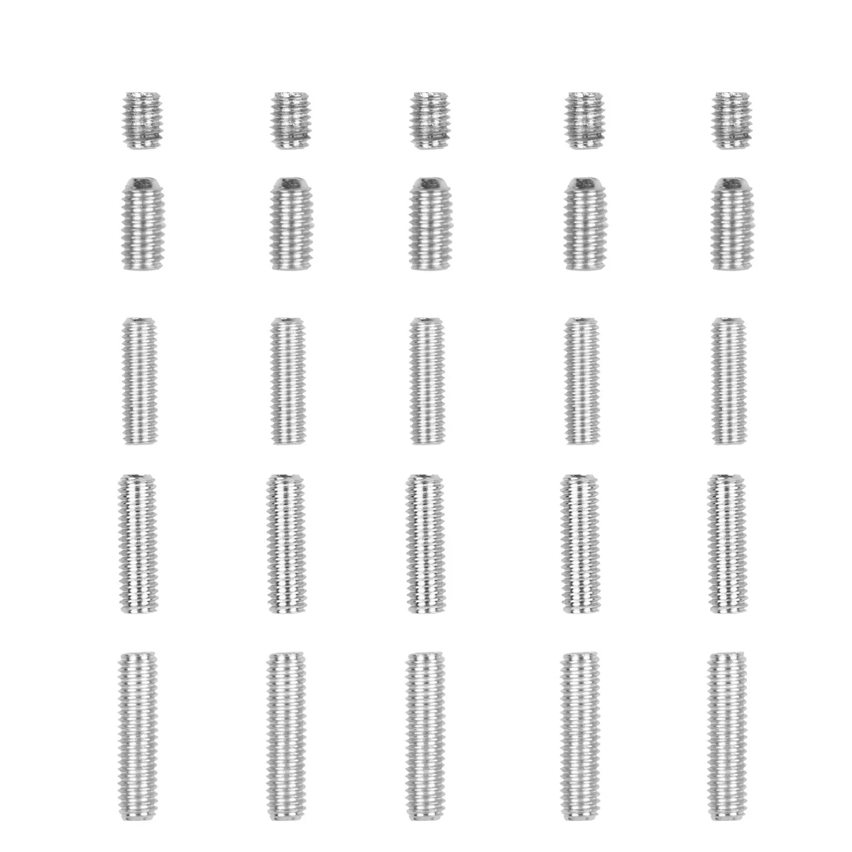 

25 Pcs Guitar Bow Eleguitar Guitar Guitar Bridge Screw Guitarra Para Niños Angle Screw Bridge Saddle Screw Parts