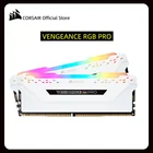 CORSAIR Vengeance RAM Memoria RGB PRO DDR4 PC4 RAM 8GB 16GB 32GB 3200mhz 3600MHz DIMM Desktop Memory-белый модуль двухканальный