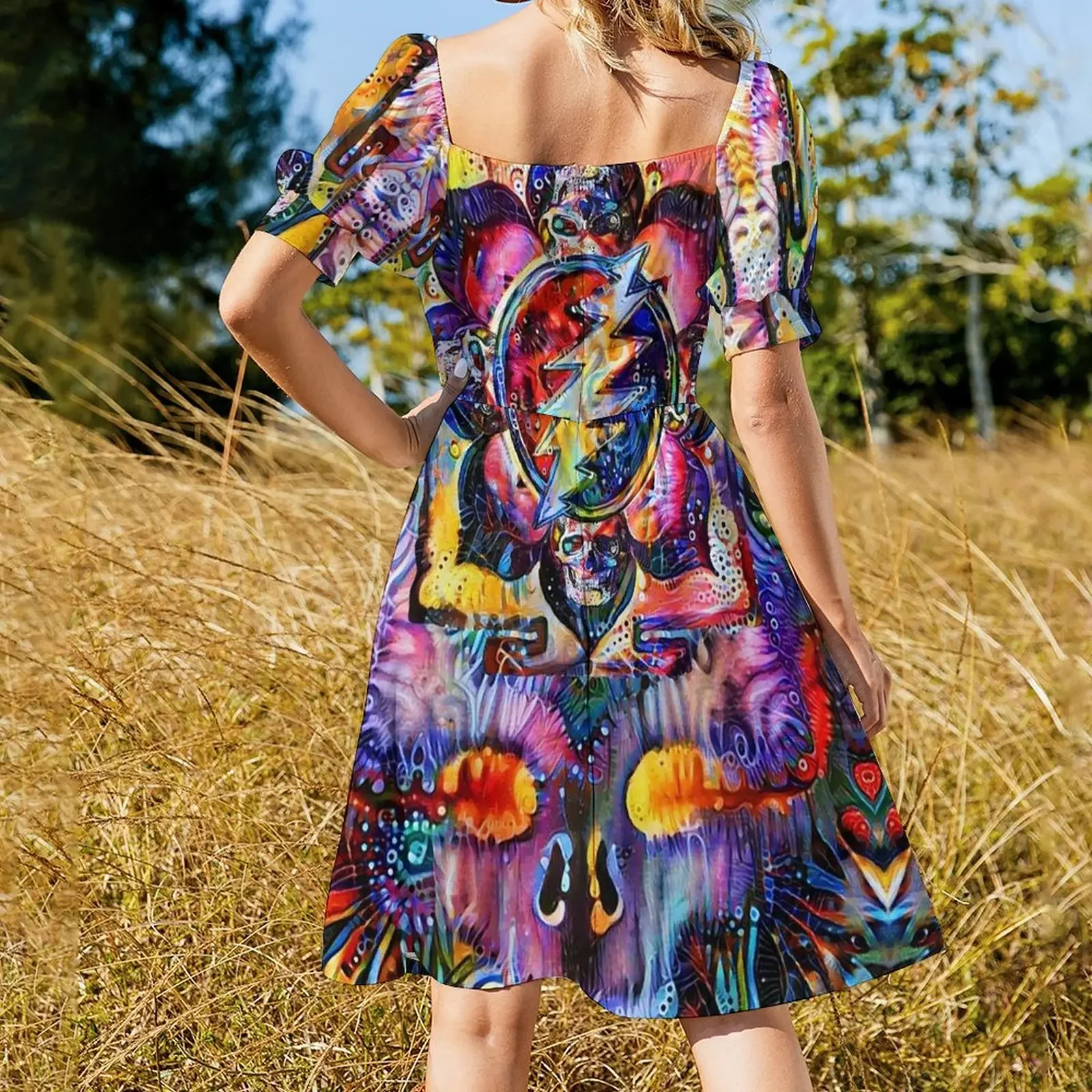 Sahasrara платье Yantra Bolt без рукавов роскошное женское вечернее Лето 2024