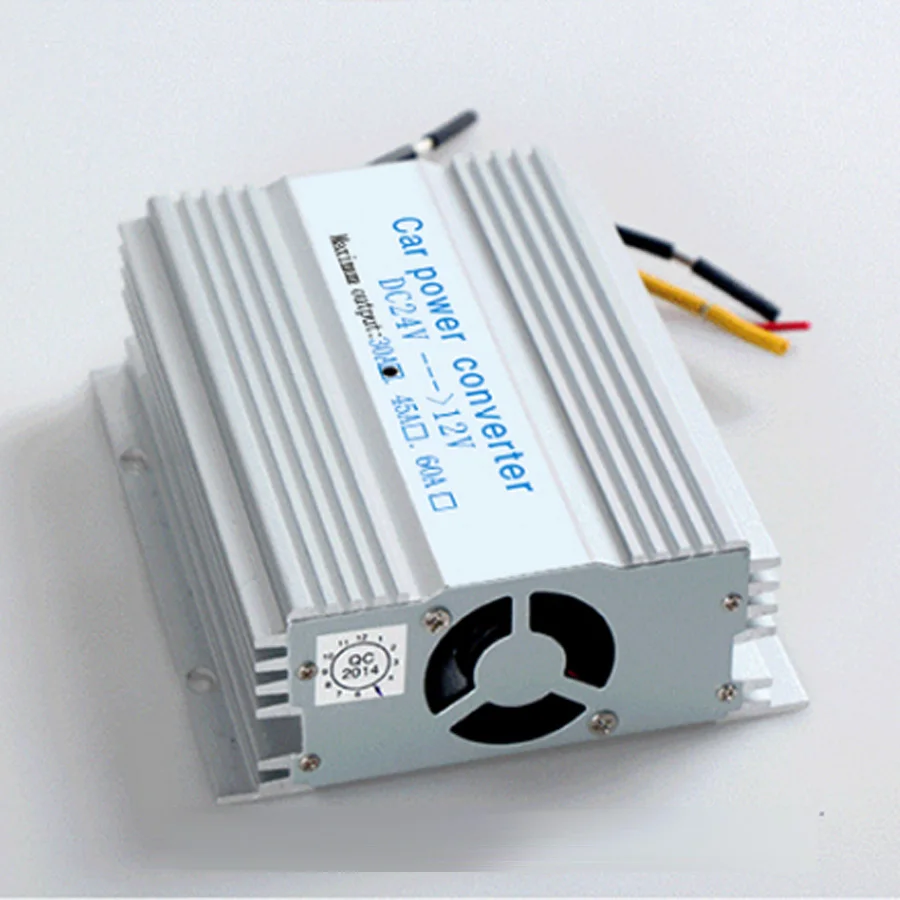 Трансформатор 24 В постоянного тока в 12 В постоянного тока, автоматический преобразователь мощности, понижающий, 360 Вт, 30 А, регулятор напряжения, инвертор для автомобильных электронных устройств