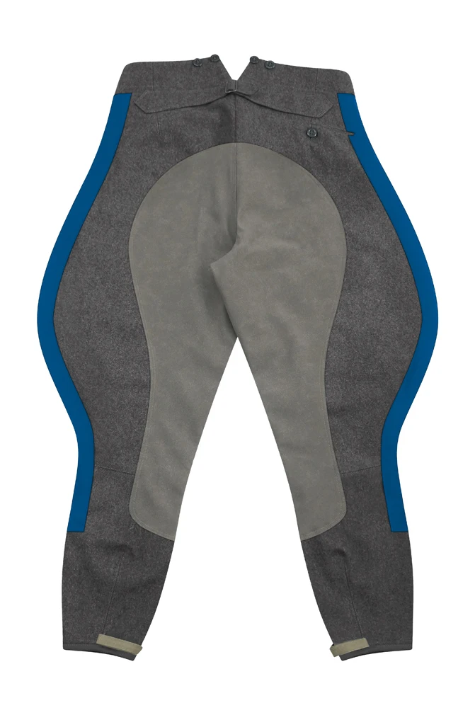 GUWH-010 Бриджи для верховой езды Kriegsmarine Coastal General Stone Grey Wool
