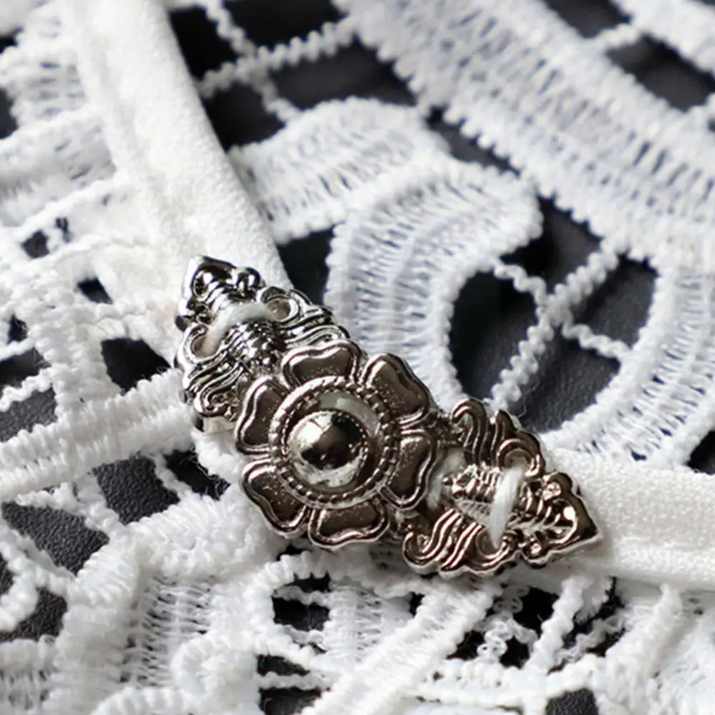 

Women Summer Dress Fake Collar Jacquard Scarf Female Capelet Fuax Col Shoulder Short Wrap Decorative Necklace Female Half S T2k6