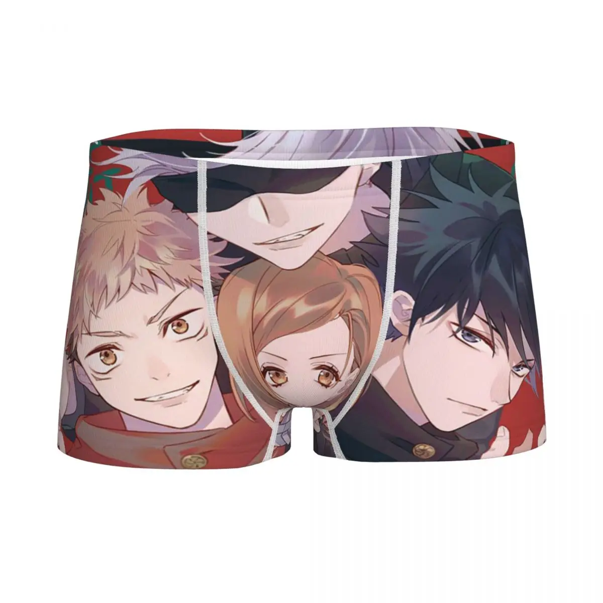 

Boy Jujutsu Kaisen Anime Boxers Cotton Youth Soft Underwear Satoru Yuuji Nobara Sukuna Man Boxer Briefs Teenagers Underpants