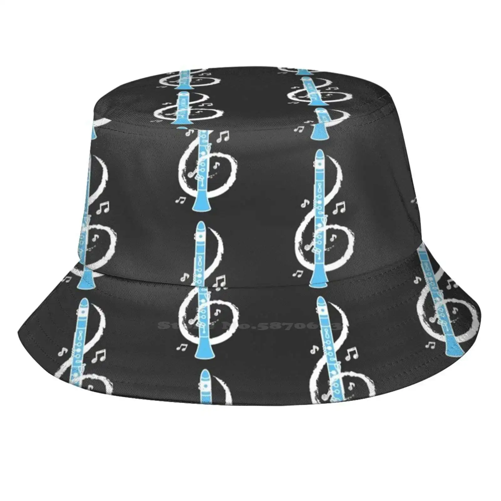 

Музыкальный кларнет, Скрипичный ключ, складная Панама, Панама, шляпа, кларнет, походная группа, симфонический инструмент, древесный ветер, тройной